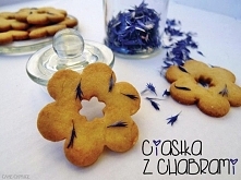 Ciastka z chabrami