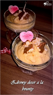 Zdrowy deser a la bounty