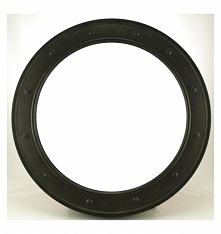 Lustro wiszące okrągłe w stylu vintage lekko postarzanym w wymiarze 60 cm. Piękne lustro do wystroju wnętrza w takim właśnie stylu. Rama lustra malowana na kolor czarny lekko po...