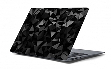 Naklejka na laptopa - Czarne trójkąty 4358