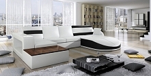 ALABAMA XL - designerski narożnik ze stolikiem