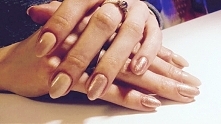 #różowezłoto #glam #glossy #pazurki