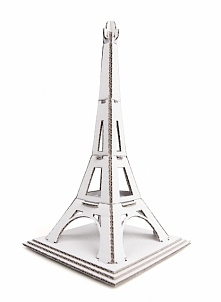 Zestaw dziesięciu Mini Wież Eiffla do samodzielnego składania. Świetny pomysł na organizację czasu dzieci podczas urodzin, warsztatów lub zajęć tematycznych.