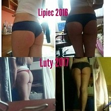 może kogoś  zmotywuje ;) oby do lata było  lepiej