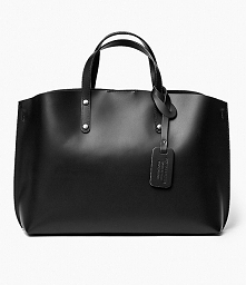 Czarna torebka shopper bag