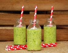 zielone smoothie z roszponką