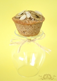 muffinki migdalowo bananowe