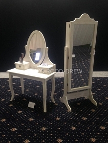 bielone toaletki sosnowe