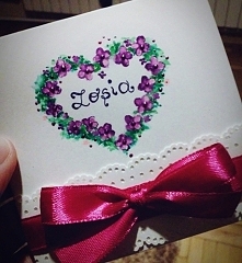 Pierwsza Walentynka :)