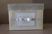 Ślubne pudełko na koperty