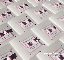 Pudroworóżowe zaproszenia &...