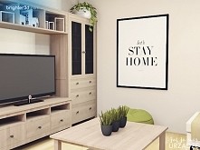 Zielono - beżowy salon. W jaki sposób dodać życia do beżowego, nudnego wnętrza? Jak za pomocą kilku dodatków i tekstyliów zupełnie odmienić jego wygląd? Pięć propozycji dla Twoj...