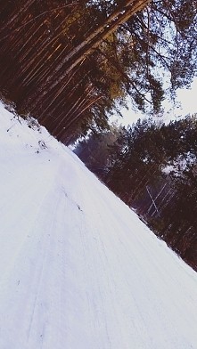 A u mnie nadal śnieg :) #zdj1