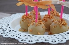 Karmelowe cake pops