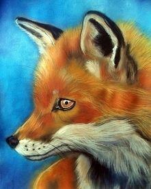 RYSUNEK PASTELAMI SUCHYMI I AEROGRAFEM