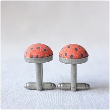 retro fabric - pomarańcza w betonie