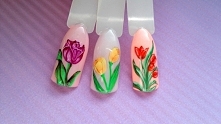 Malowanie tulipanów lakiera...