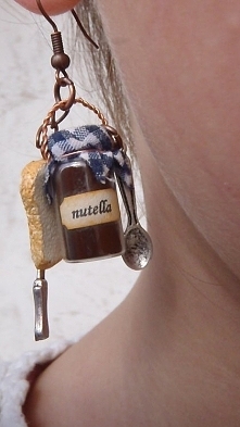 kolczyki nutella w syropie