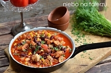 szybki kurczak w sosie pomidorowym, przepis po kliknięciu w zdjęcie.