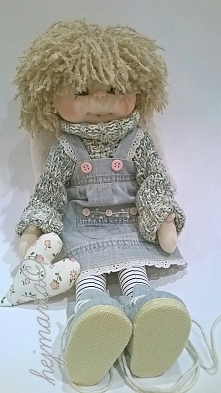 Aniołek - szmaciana lalka