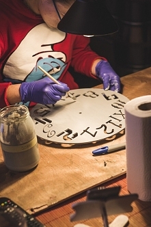 Kolejny zegar z naszej nano fabryczki uśmiechu. Więcej na DWA-TAK.PL