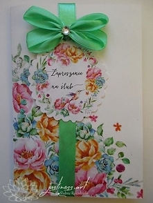 Zaproszenie z kolekcji akwarele - model koliber