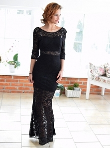 Koronkowa sukienka PATRIZIA.
Długa, elegancka sukienka z koronki. Ottanta - sklep online