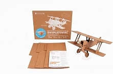 Zabawka z tektury - SAMOLOT do złożenia bez kleju i nożyczek!
Link do produktu w komentarzu :)