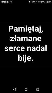 Złamane serce nadal bije...