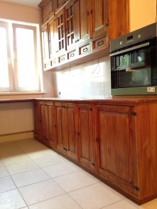 lakierowana kuchnia sosnowa