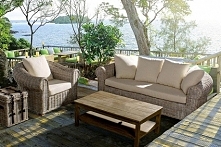 tylko szczęściarz ma taki taras z takim widokiem.