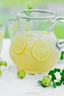lemonade agrestowa,  przepis po kliknięciu w zdjęcie.