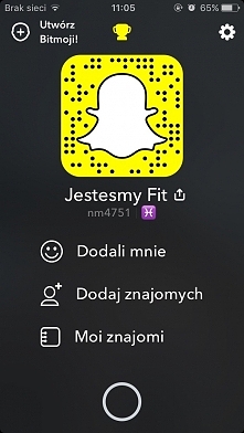 jeżeli potrzebujesz motywacji zapraszam na snaphata 