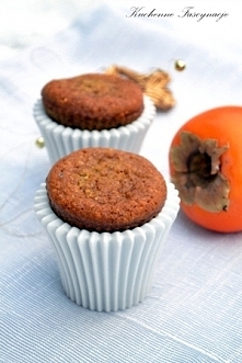 korzenne muffiny z persymoną