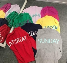 Swetry na każdy dzień tygodnia- problem "nie mam się w co ubrać" rozwiązany! :D