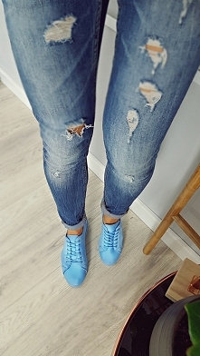 BABY BLUE SNEAKERS :* 
POWDER
LOVE
SPRING TREND