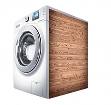Mata magnetyczna na pralkę - Drewniane wzory 3387