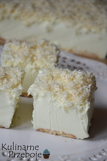 ciasto śniężny puch, bez pieczenia, przepis po kliknięciu w zdjęcie.