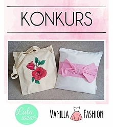 Zapraszam do wzięcia udziału w konkursie :) DO wygrania poszewka z kokarda lub ręcznie malowana torba :) Fb: luludiy