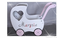 wózek ozdobny - piękny i st...