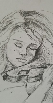 Ołówek... Próba szkicu 
