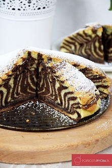 Ciasto zebra