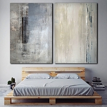 Obrazy na płótnie Abstrakcja 100 x 70 - 2 sztuki