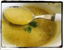 Krem z zielonego grochu, czyli zielona grochówka