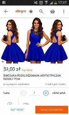 dziewczyny zamawialyscie ta sukienke , warto czy poprostu to kawał szmaty jak wiele innych sukienek z allegro ?:/