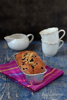 Razowe ciasto jagodowe