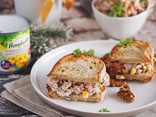 Sałatka z pieczonym kurczak...