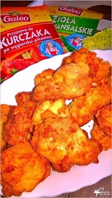 Chrupiące kurczaczki w aromatycznych węgierskich przyprawach