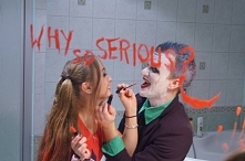 They became the king and queen of Gotham City... 

Kiedy dwie połówki tworzą całość i idealnie się uzupełniają. #love 
+ Jeśli impreza to tematyczna!