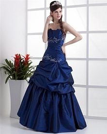 Wzburzyc Długosc Podlogi Tafty Suknie Balowe Sukienki Na Bal Gimnazjalny